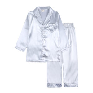 Children's Satin Long Sleeve Home Pyjama Sets