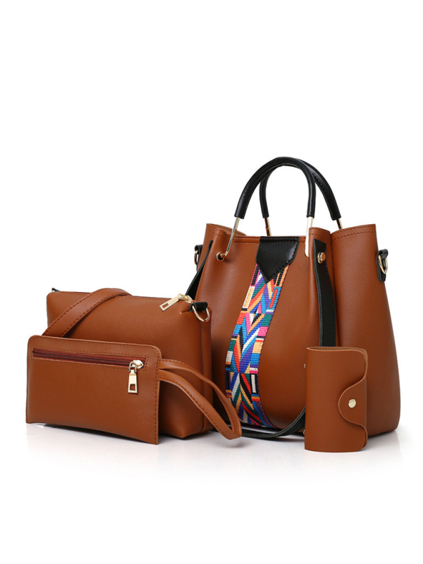 Four-piece mother-in-law bag portable shoulder messenger bag bucket bag - Image 4