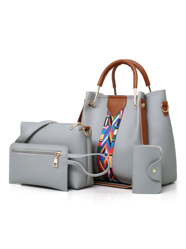 Four-piece mother-in-law bag portable shoulder messenger bag bucket bag - Image 5