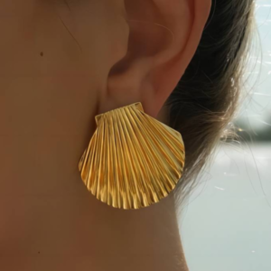 New ocean series accessories fashionable and versatile shell earrings