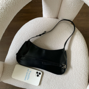 Fashion shoulder bag retro baguette bag