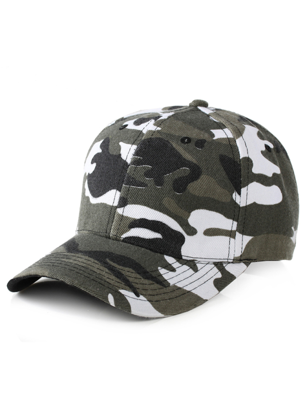 Camouflage curved brim/flat brim baseball cap - Image 2
