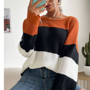 Women's pullover fashion trendy women's sweater top