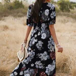 Women's Sexy Printed Waist Slimming Dress