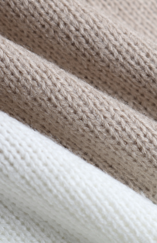 Chevron Knit Loose Shoulder Sweater - Image 5