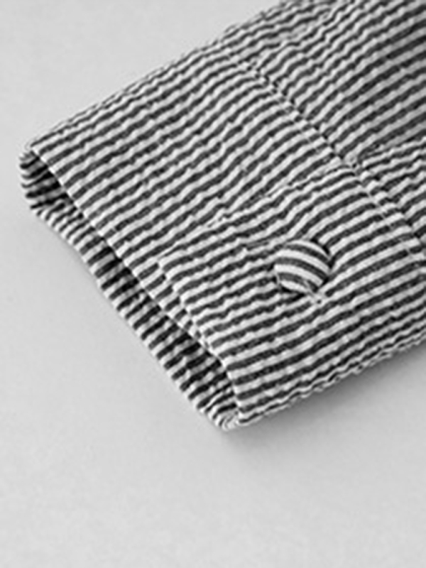 Elegant commuter open button ruffle top - Image 13