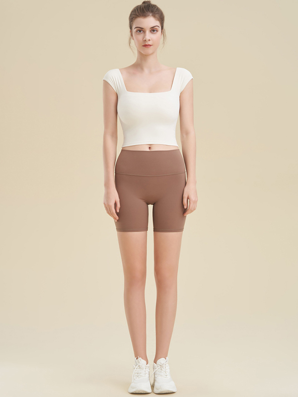 Square neck sports tight tank top for women yoga clothing - Image 10