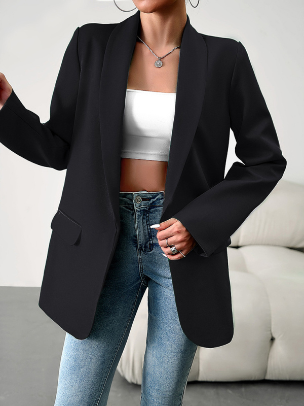 Temperament commuter lapel ladies blazer suit - Image 2