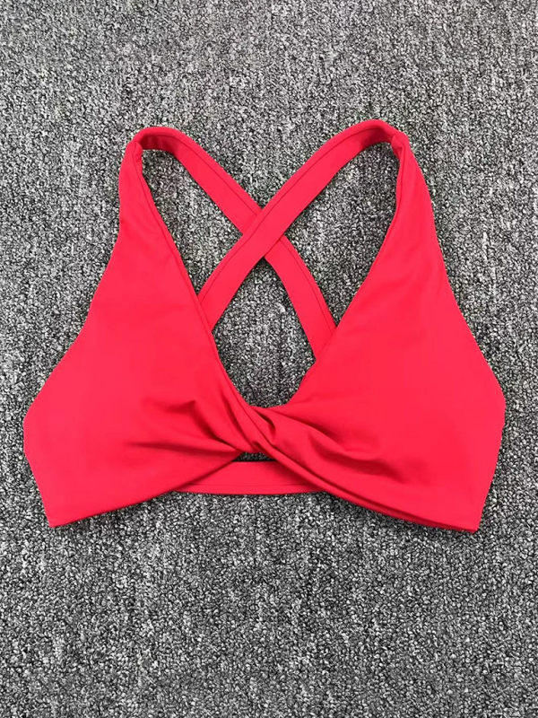 Tight-fitting quick-drying sports yoga bra for outdoor running cross-back fitness underwear - Image 2