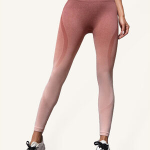 Women's Seamless High Waist Gradient Color Seamless Sports Yoga Pants