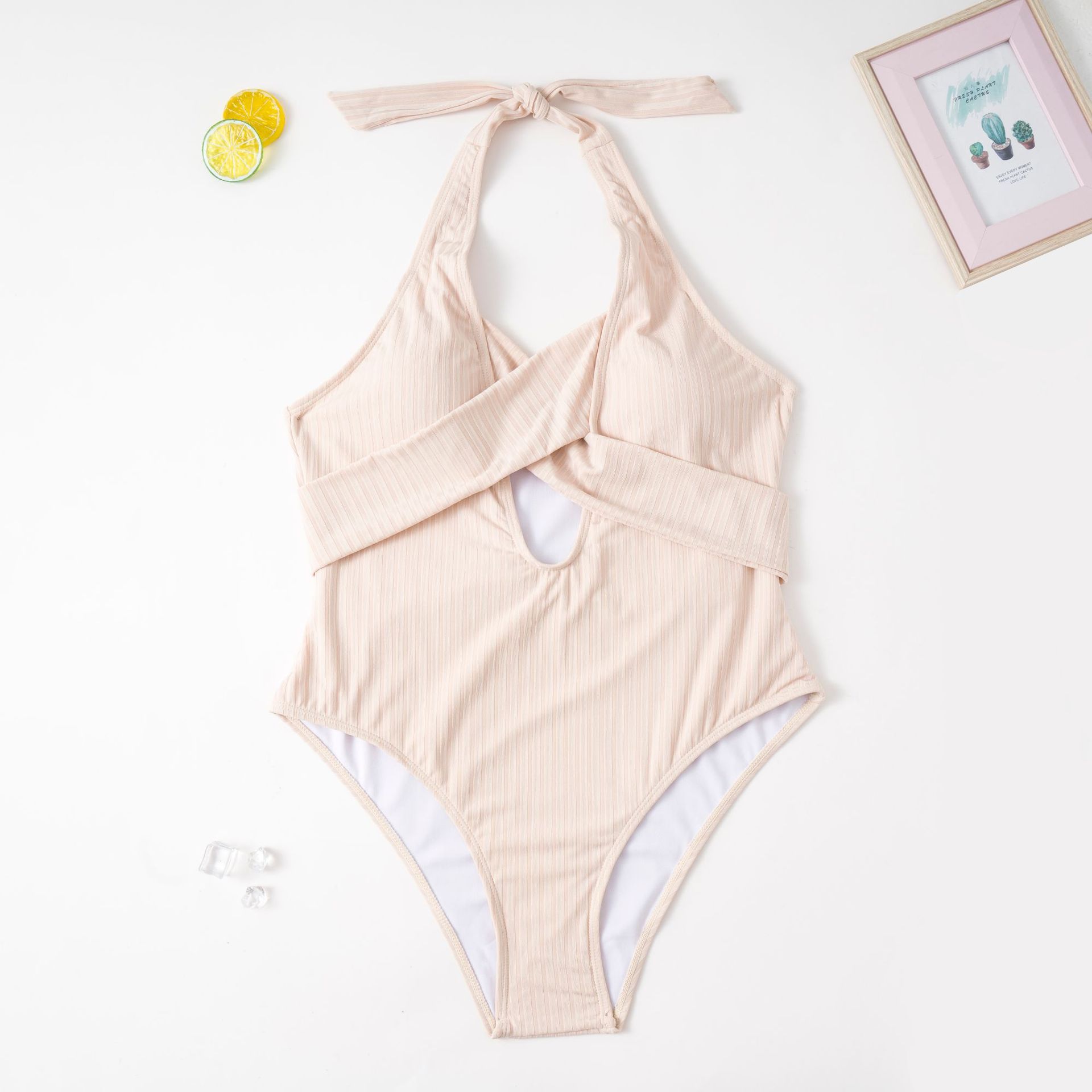 Women's Fashion Plus Size One Piece Swimwear - Image 5
