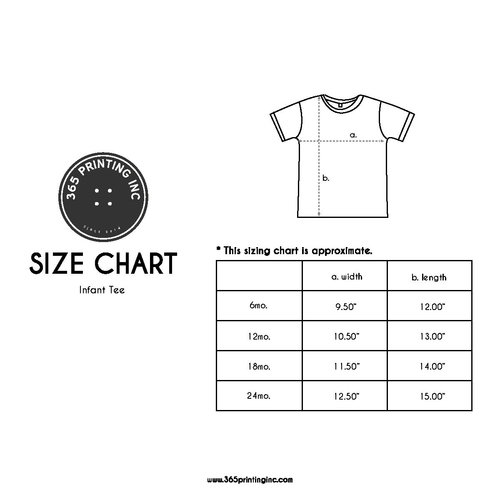Graphic Snap-on Style Baby Tee, Infant Tee - I - Image 2