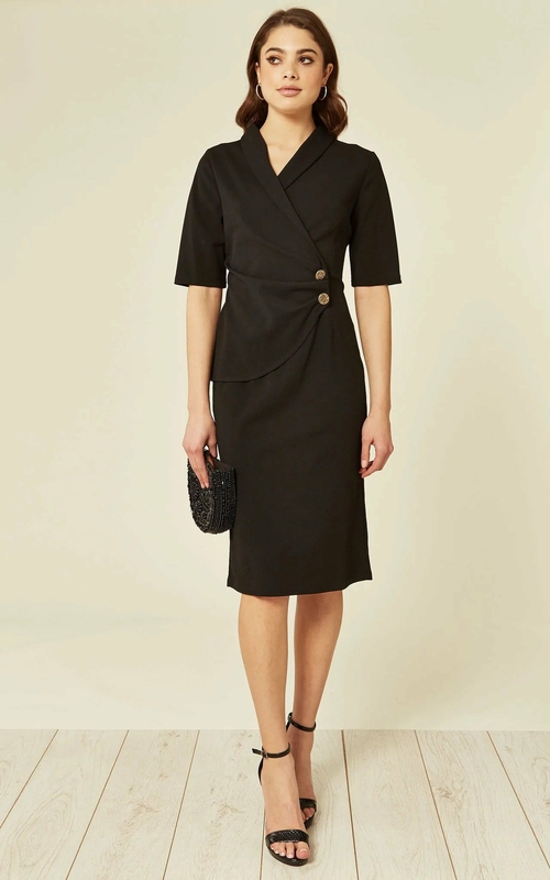Diane Wrap Blazer Dress - Image 7