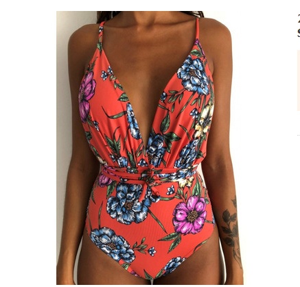 One Piece Swimsuit Backless Monokini Swimwear Women - Image 9