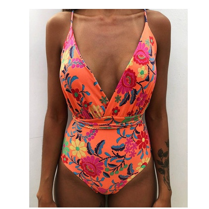 One Piece Swimsuit Backless Monokini Swimwear Women - Image 7
