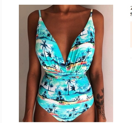 One Piece Swimsuit Backless Monokini Swimwear Women - Image 8