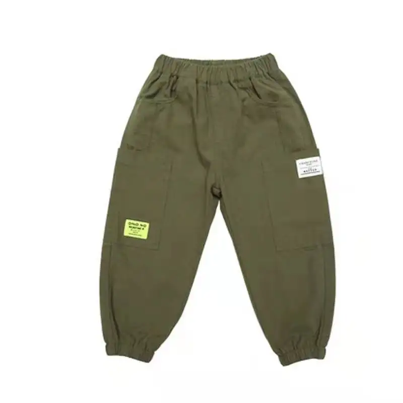 Baby Pants Boy Loose Harem Pants Cotton and Linen - Image 6