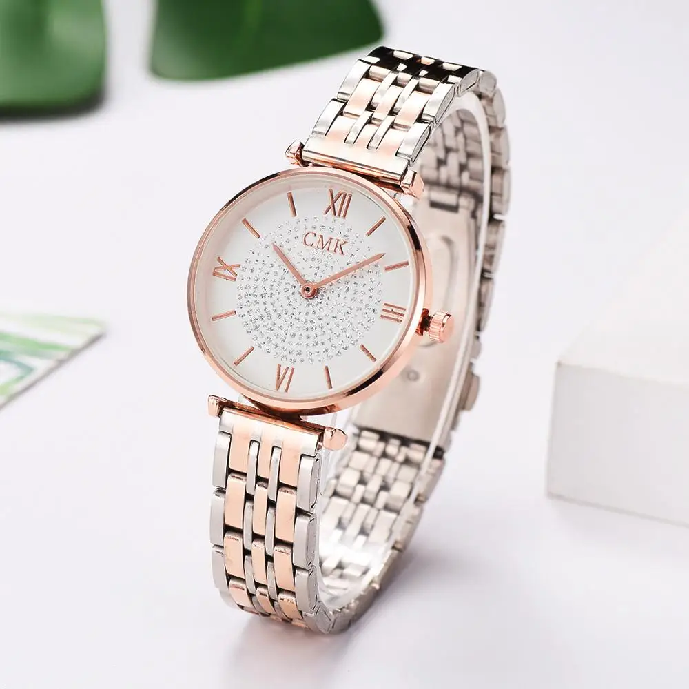 Luxury Women Watches Simple Elegant Ladies Watch Zegarek Damski Stainless Steel Metal Women's Wrsiwtwatch Relogio Feminino Saati - Image 3