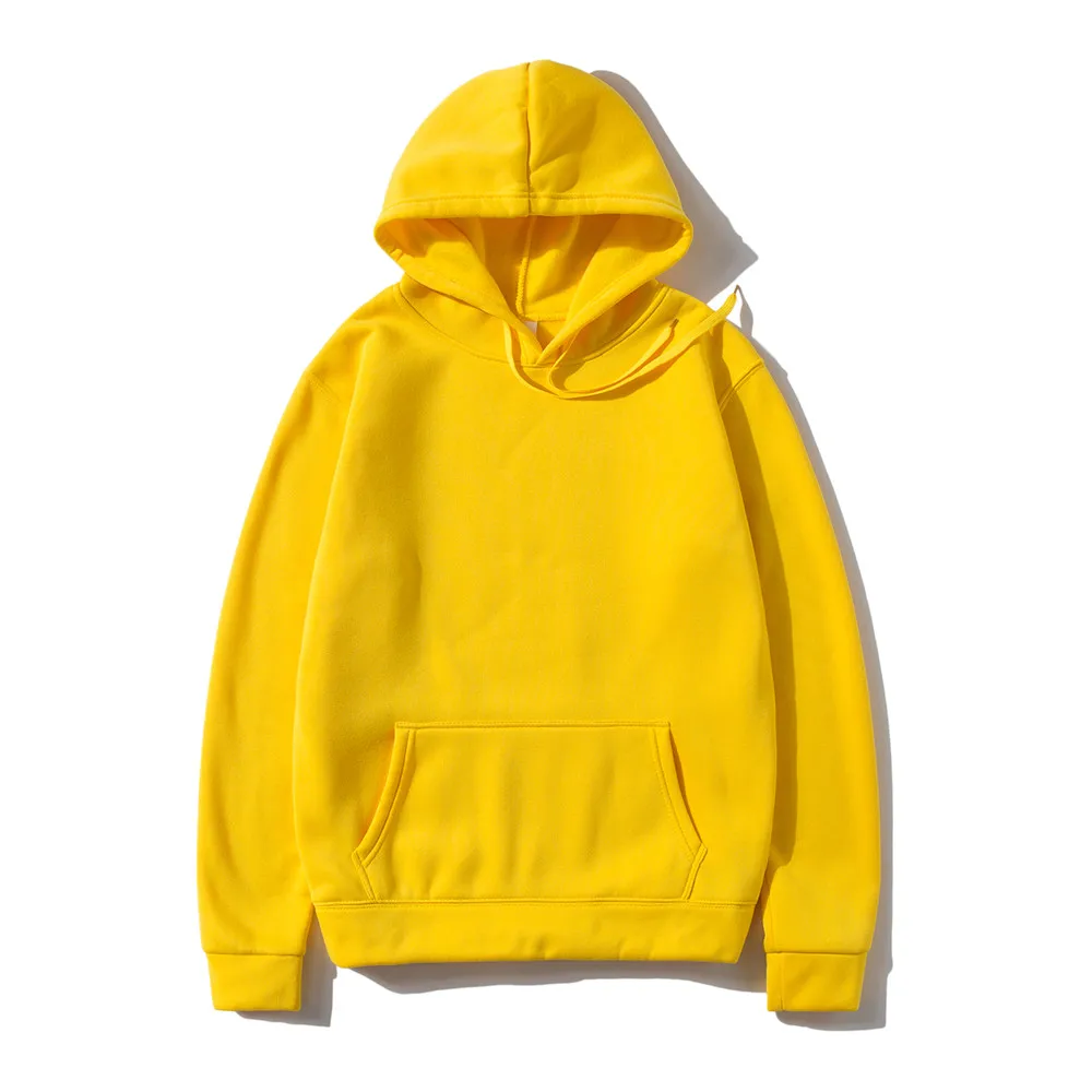 Hoodies Sweatshirts Men Woman Fashion Solid color Red Black Gray Pink Autumn Winter fleece Hip Hop Hoody Male Brand Casual Tops - Image 23