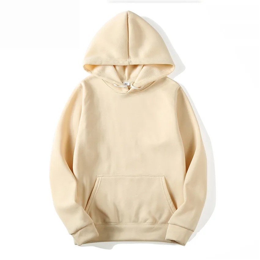 Hoodies Sweatshirts Men Woman Fashion Solid color Red Black Gray Pink Autumn Winter fleece Hip Hop Hoody Male Brand Casual Tops - Image 3