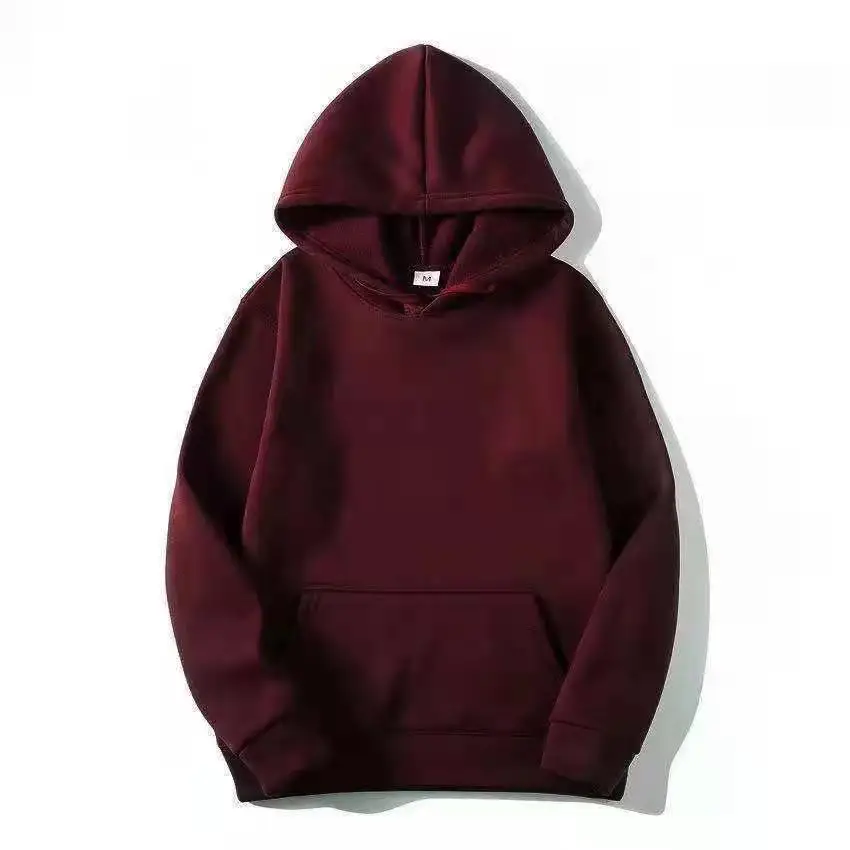 Hoodies Sweatshirts Men Woman Fashion Solid color Red Black Gray Pink Autumn Winter fleece Hip Hop Hoody Male Brand Casual Tops - Image 15
