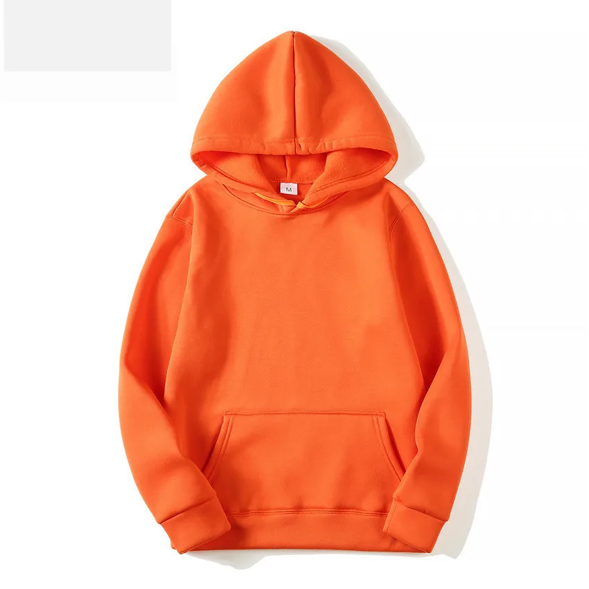 Hoodies Sweatshirts Men Woman Fashion Solid color Red Black Gray Pink Autumn Winter fleece Hip Hop Hoody Male Brand Casual Tops - Image 17