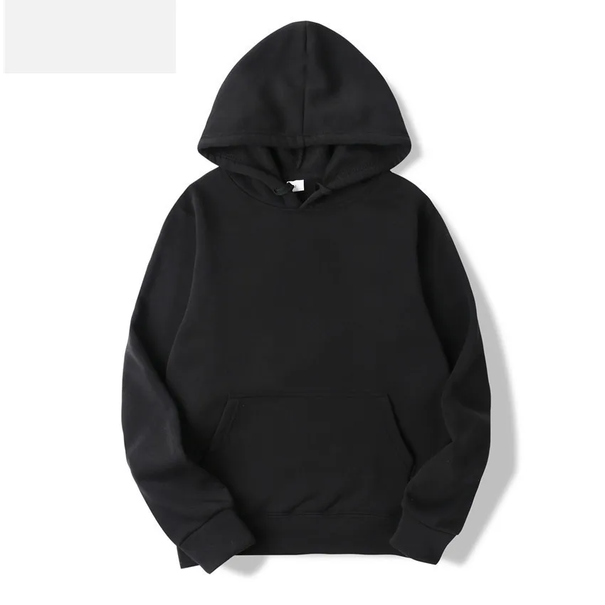 Hoodies Sweatshirts Men Woman Fashion Solid color Red Black Gray Pink Autumn Winter fleece Hip Hop Hoody Male Brand Casual Tops - Image 25