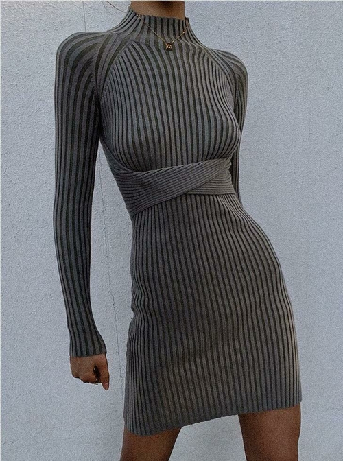 Malika Knit Dress - Image 2