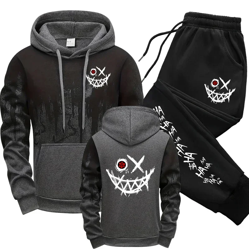 Men Single Piece Sweatshirts Sweatpants Versatile Men's Tracksuit Casual Comfort Fashion Daily Sports Simple Splashed Ink Hoodie - Image 3