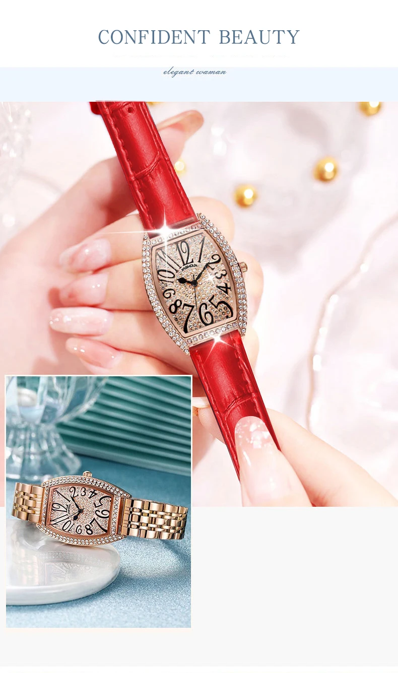 Luxury Brand Women Watch Luxury Full Rhinestone Quartz Clock Classic Female Women Watch Dial Watch Gift Relogio Feminino - Image 17