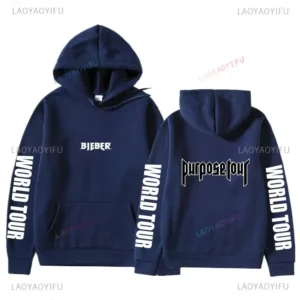 Hoodies Men Justin Bieber Purpose Tour fashion Print Hip Hop Streetwear Fleece Warm Hoody Men Women Pullover Hoodie Sweatshirt