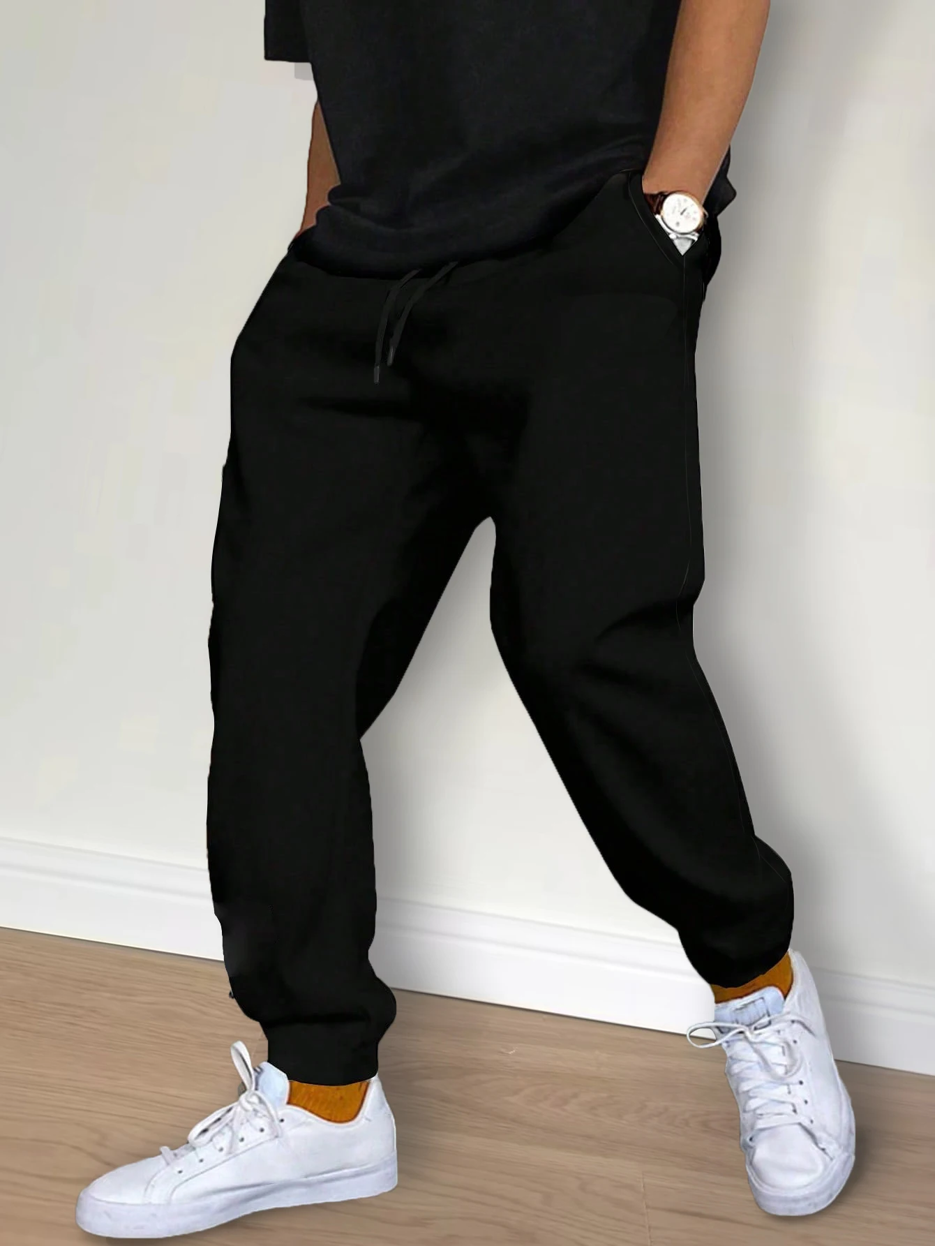 Men's Pants Casual Fashion Sports Pants Gym Sport Trousers for Men Jogger SweatpantsRunning Workout Jogging Long Pants - Image 3