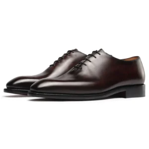 Oxford Dress Shoes Full-Grain Leather for Men Business Office Shoes