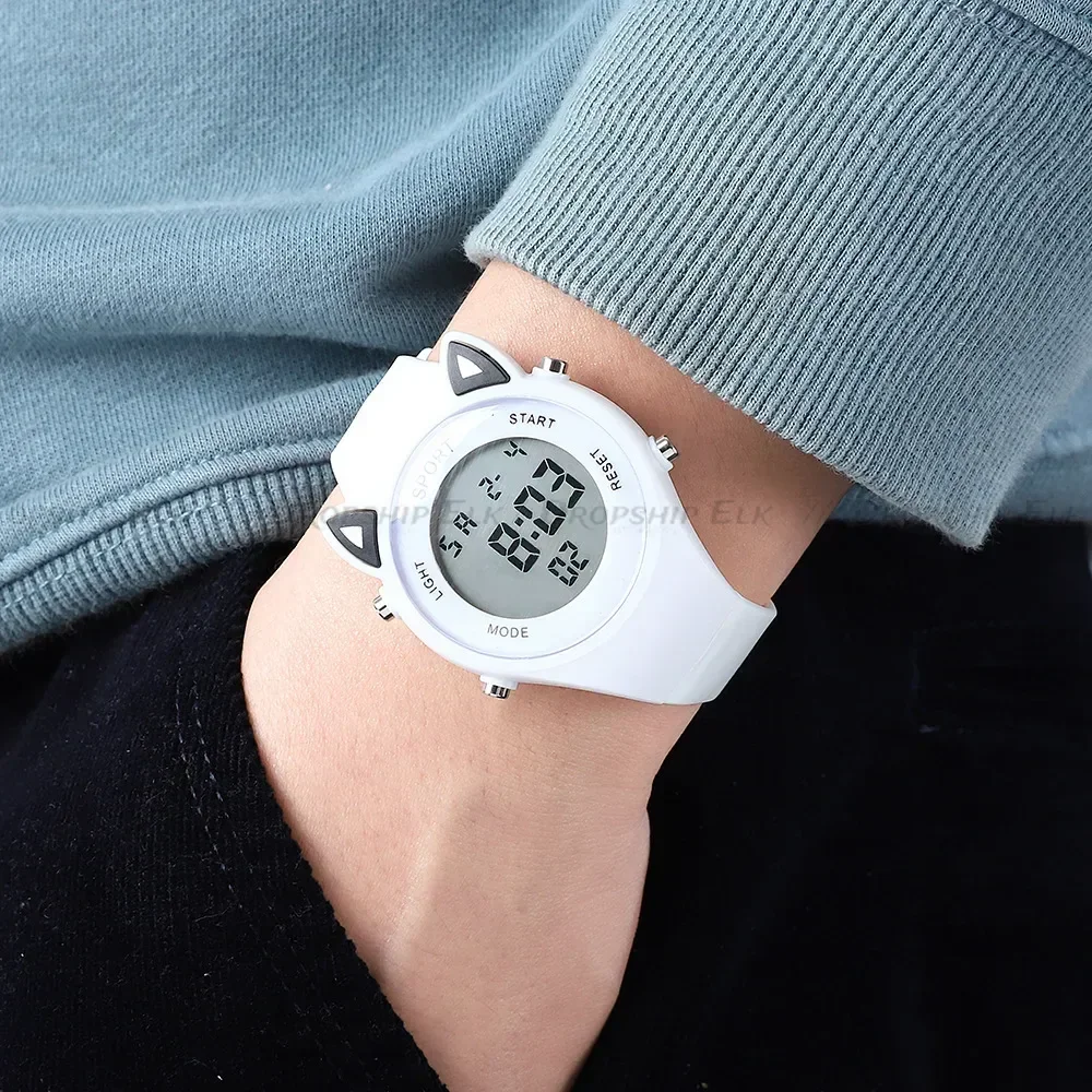 Children Electronic Watches for Girls and Boys Analog Digital Sport Led Simple Electronic Waterproof Wrist Watch Kids Relogio - Image 2