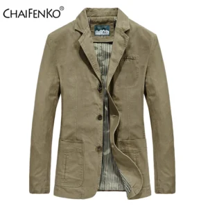 Men Suit Jacket Spring Autumn New Solid Color Waterproof Windbreaker Coat Men Brand Outwear Fashion Slim Casual Jacket Men