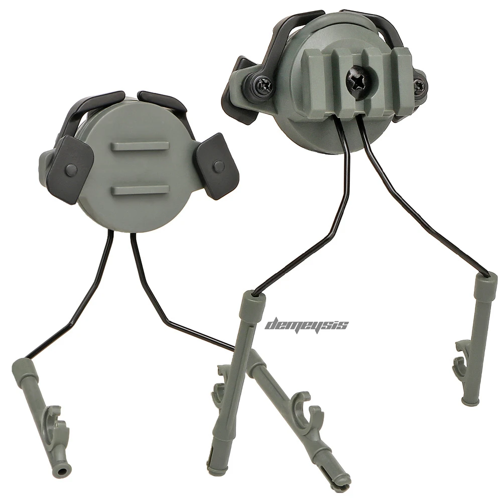 Tactical Helmet Accessories Airsoft Headset Holder Fast Helmets Rail Adapter Set Adjustable Rail Suspension Bracket - Image 12