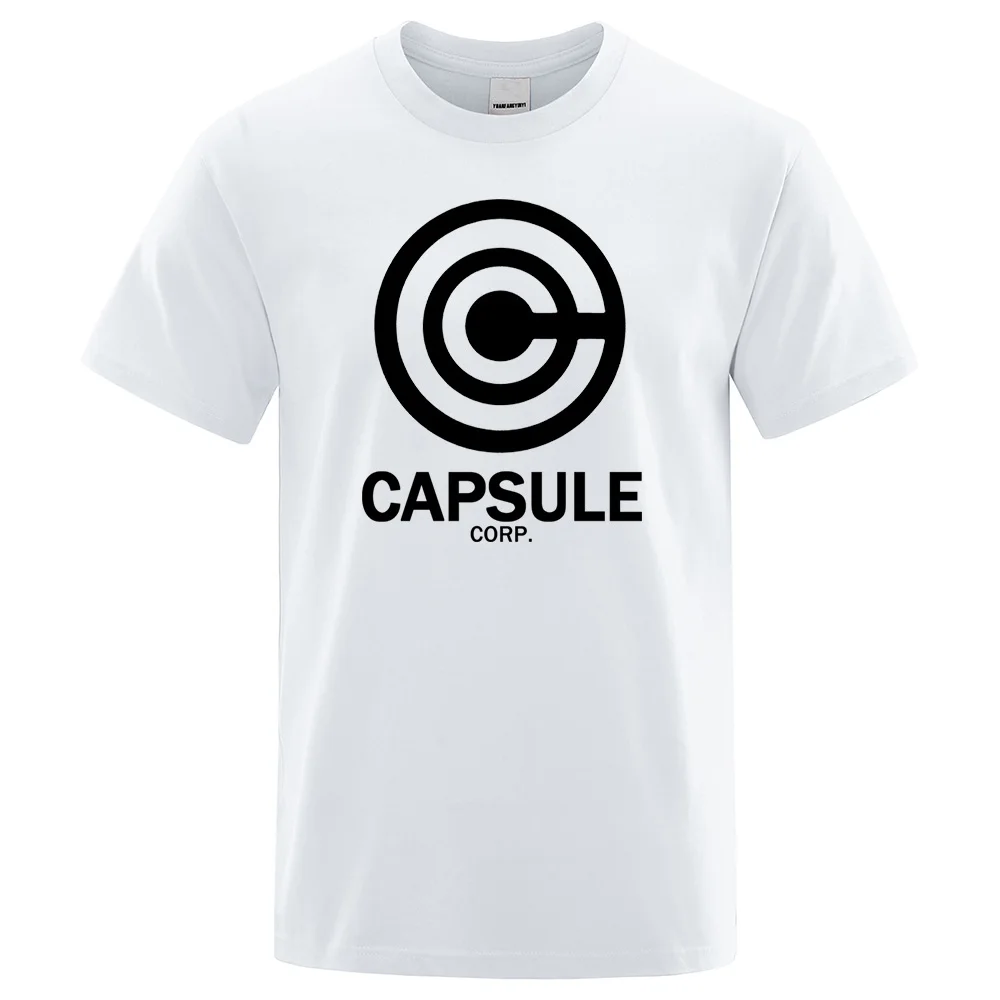 Anime Printed Men T Shirt Casual Summer 100% Cotton Funny Street Clothing Loose Oversized Short Sleeved Breathable Soft T-Shirts - Image 2