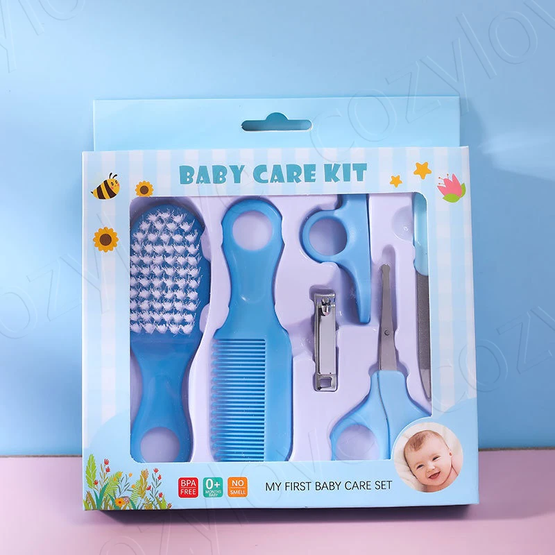 Baby Nail Care & Grooming Set with Clipper, Scissors, Brush, Comb for Newborns,Nail Trimmer Kit Healthcare Tools - Image 9
