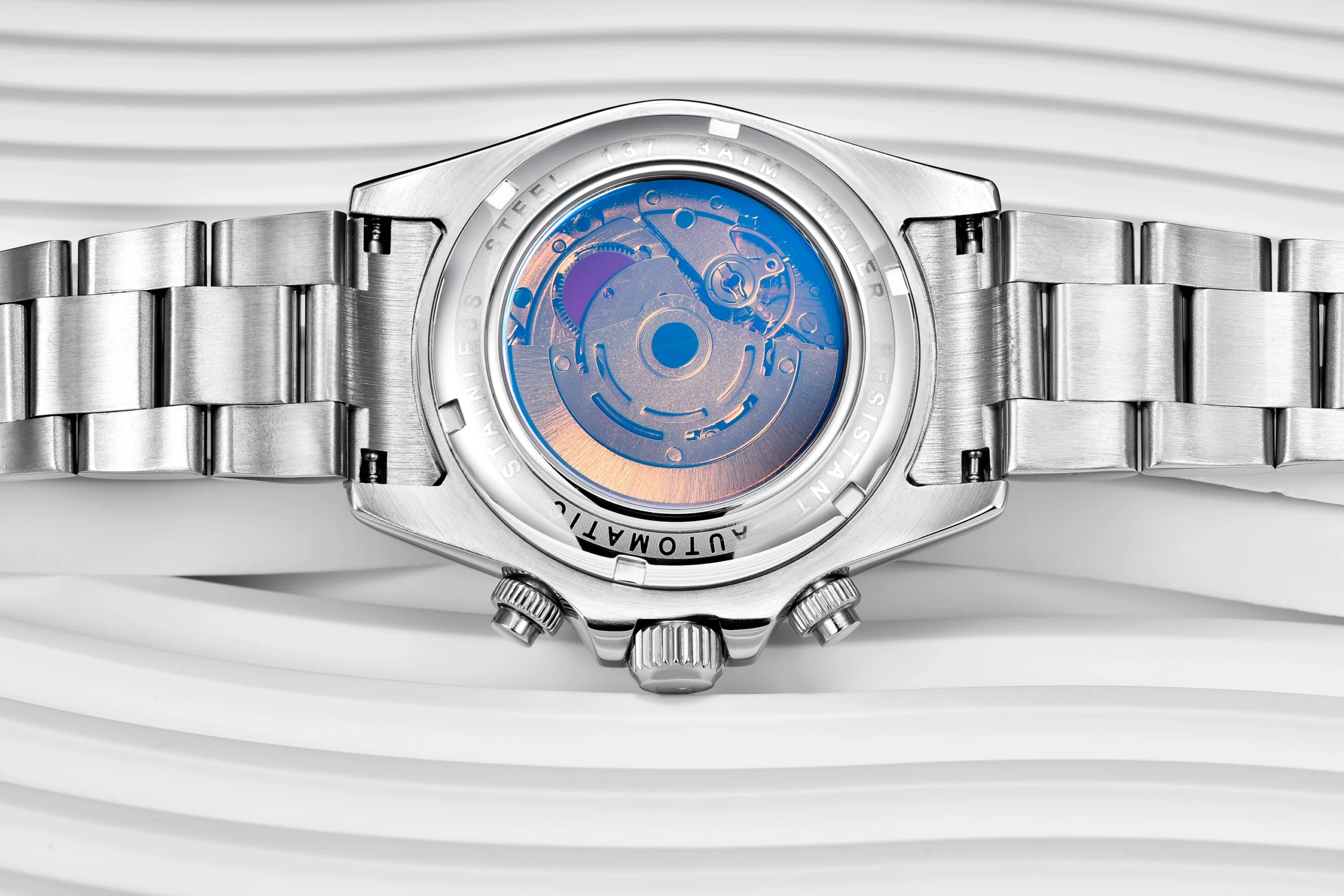 Men's watches top brand luxury mechanical watches men's Rollstimi137 luminous 30 meters waterproof stainless steel men's watches - Image 22