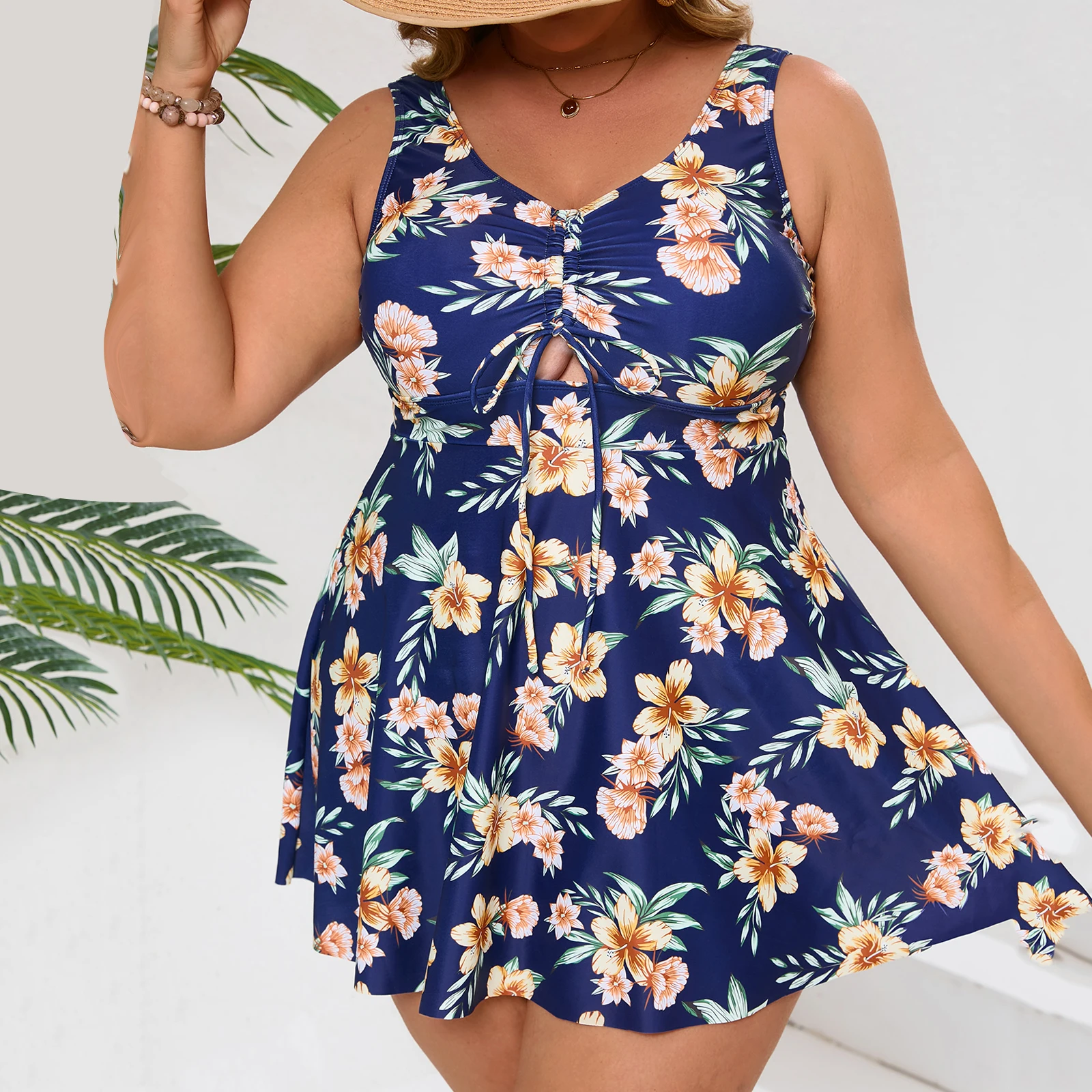 Tankini Two Piece Swimsuit Women 2026 Push Up Swimwear Female Big Size Bathing Suit Printed Beach Wear Swimming Summer L-XXXXXL - Image 20