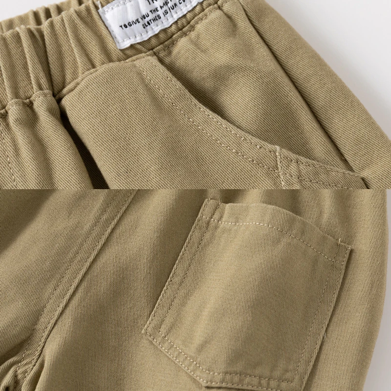 Boys Pants Spring Autumn Kids Trousers Cotton Children's Clothing Toddler Boy Pants for 1 to 2 3 4 5 6 7 8 Years Boutique Pants - Image 5