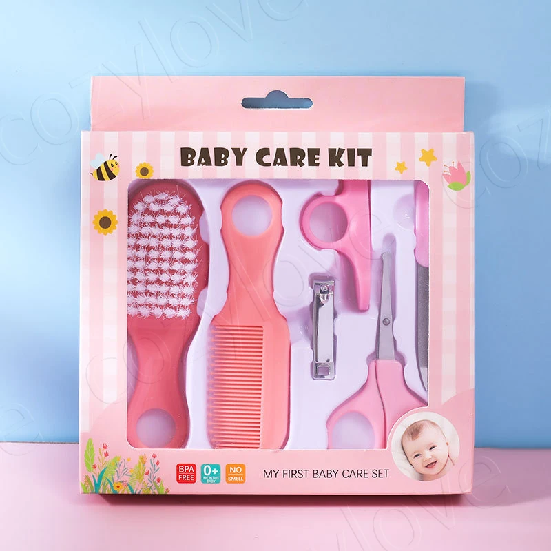 Baby Nail Care & Grooming Set with Clipper, Scissors, Brush, Comb for Newborns,Nail Trimmer Kit Healthcare Tools - Image 7