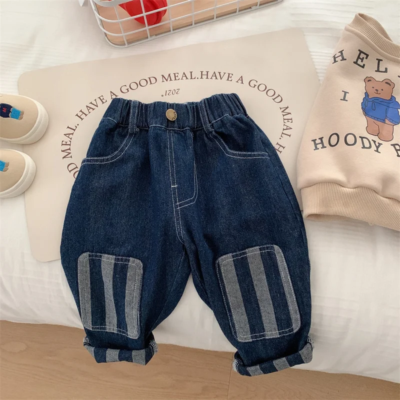 Children Pants 2025 Autumn Winter Trousers for Kids Stripe Casual Pants for Boys Girls Joggers Toddler Baby Clothing 1-6years - Image 3