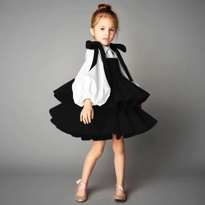 Party Dress for Kids Girl Flowe Baby Set Wedding Clothes Vestido Formal Ball own Robe Children Birthday Evening Bridesmade Prom - Image 2