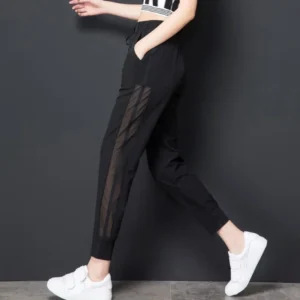 Sweatpants Harem Female Pants Black Joggers Jogging Trousers for Women Fitness Clothes and Capris Elastic Waist Drawstring 90s G
