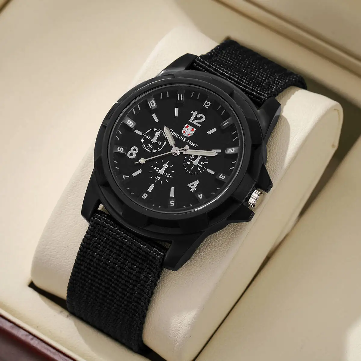 Men Military Watches Casual Nylon Band Mens Sport Quartz Watch Relogio Masculino Reloj Hombre(Without Box)