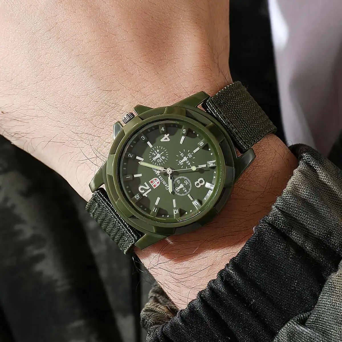 Men Military Watches Casual Nylon Band Mens Sport Quartz Watch Relogio Masculino Reloj Hombre(Without Box) - Image 11