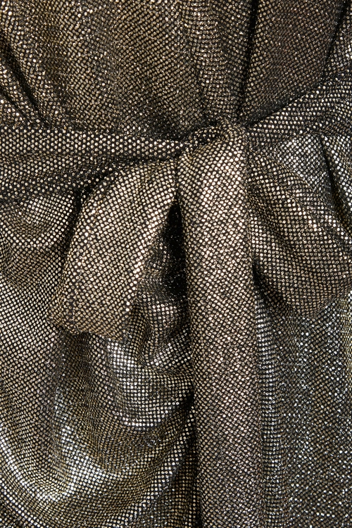 Long Sleeve Sequin Wrap Dress - Image 8