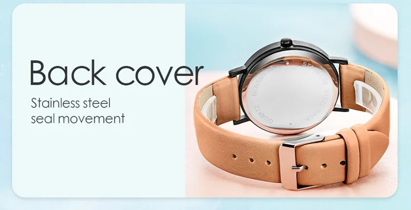 Women Watch Creative Wristwatch Ladies Watch Rotate Leather Band Wristwatches Clock Montres Femme Reloj Mujer Relogio Feminino - Image 18