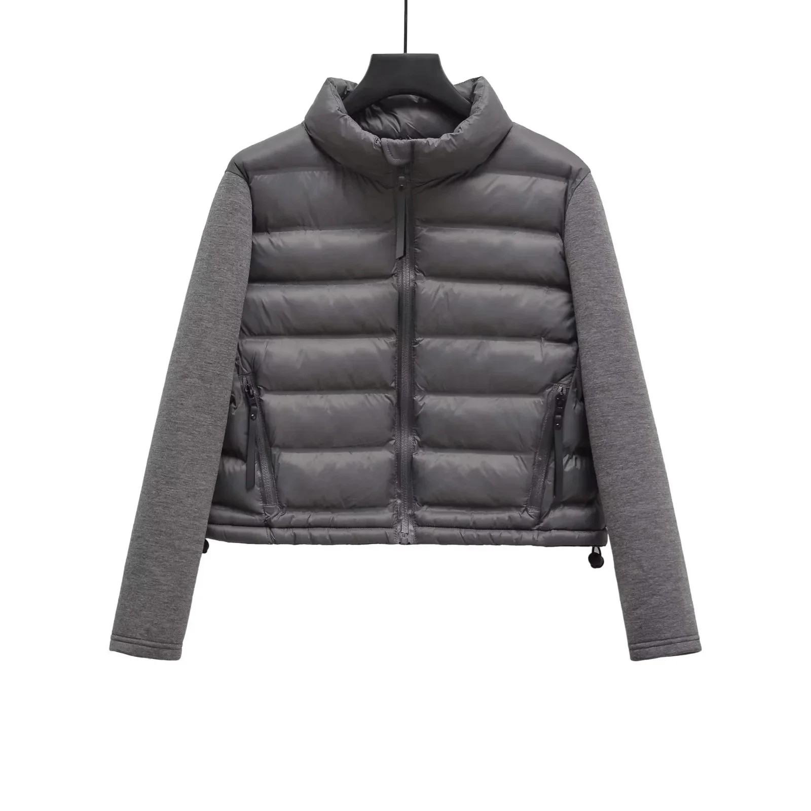 Winter Jackets For Women 2025 Black Spliced Long Sleeve Winter Women's Cold Coat Luxury Parkas Female New In Outerwear - Image 11